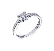 0101807-00775 Кольцо с фианитами бренд Pokrovsky (Серебро 925)