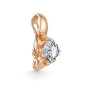 41802699 Подвеска из золота один камень (Au 585)