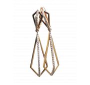 01-215487 Серьги из золота бренд Sanis (Au 585)