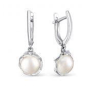 Серьги с жемчугом бренд De Fleur