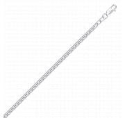 НЦ22-023Ю-3 d0.60 Цепь панцирная из серебра (Серебро)