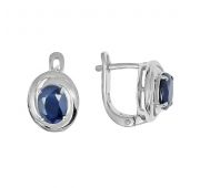 серьги из серебра