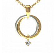 01-317241 Подвеска золотая бренд Sanis (Au 585)