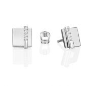 02-5133-00-401-1120 Серьги из белого золота бренд Platina (Au 585)