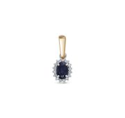 285-312-0,98 Подвеска с сапфиром бренд Brilliant Style (Au 585)