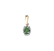 285-311-0,96 Подвеска с изумрудом бренд Brilliant Style (Au 585)