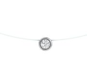0300329-10775 Колье леска с фианитом бренд Pokrovsky (Серебро 925)