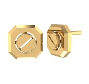 01-209056 Серьги пуссеты бренд Sanis (Au 585)