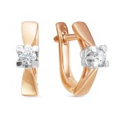 Серьги с бриллиантами бренд Brilliant Style